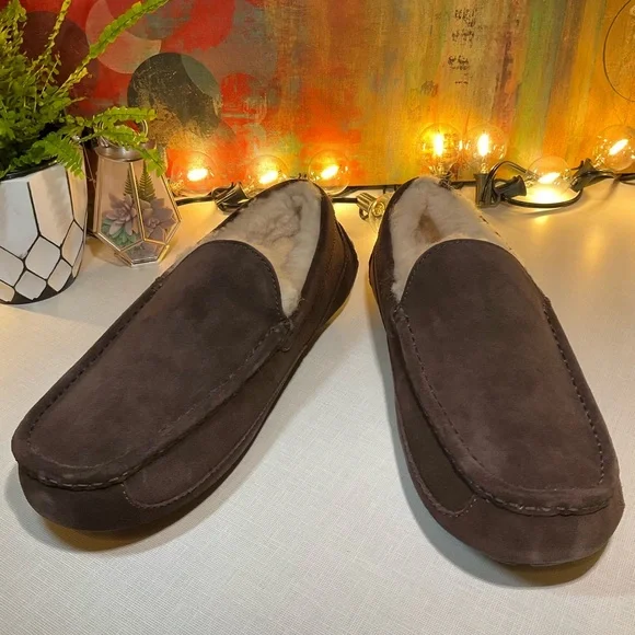 UGG | Shoes | Ugg Mens Ascot Slipper Espresso Us 8 | Poshmark display picture 1